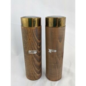 Wooden Salt Pepper Shaker 5.25 Inch